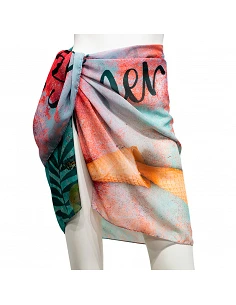 Pareo in mussola sublimata 2