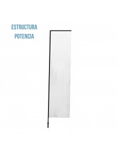 Structure drapeau banner Power