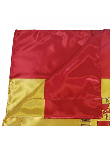 Drapeau en satin personnalisé avec...