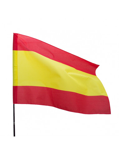 Bandera popelín de España en liquidación