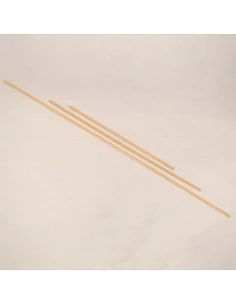 Palo madera para bandera