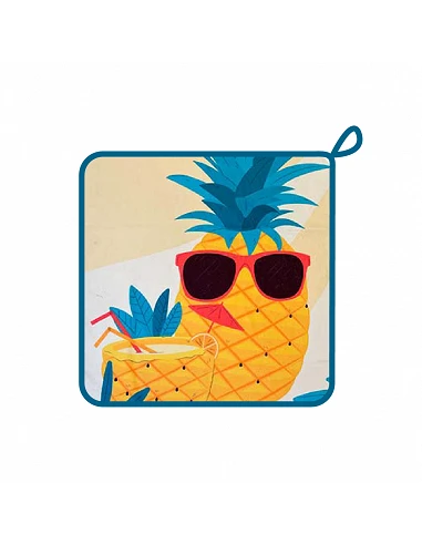 Paño de cocina sublimado rizo