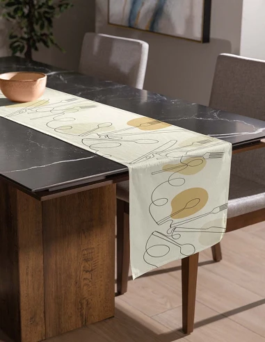 Sublimated table runner