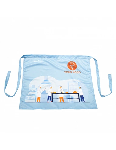 Avental de garçom longo sublimado