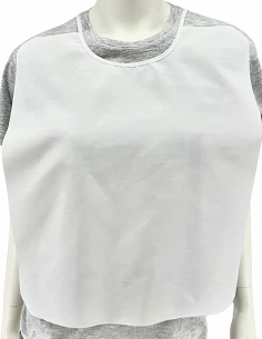 Babero blanco calçotadas...