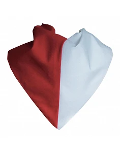 Bicolor cotton scarf 2