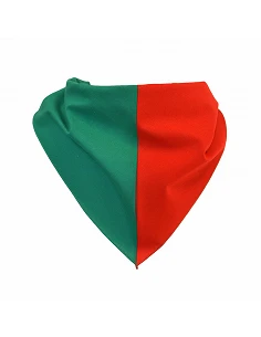 Mouchoir bicolore en popeline 2