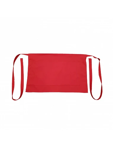 Short plain French apron