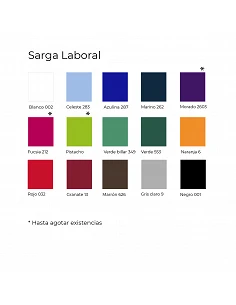 Delantal francés largo liso 2