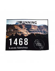 Sublimated Sports Back Support 2