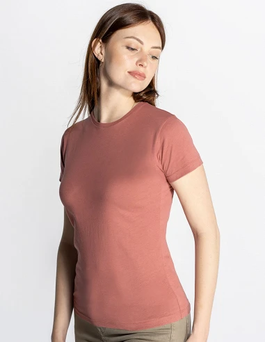Camiseta algodón JHK regular mujer 145gr