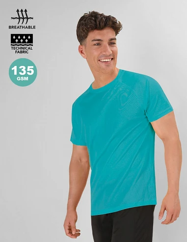 Camiseta deportiva transpirable 100%...