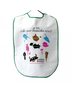 Cotton calçotada bib