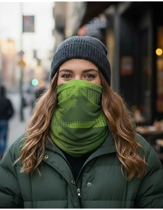 Sublimated polar neck gaiter