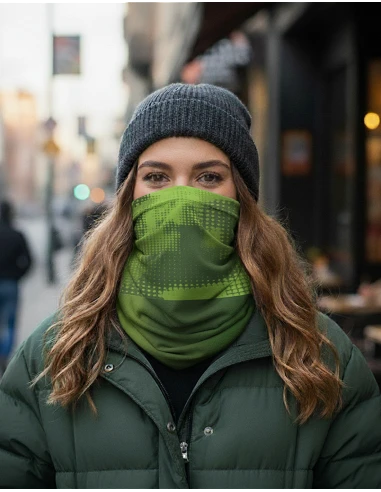 Braga de cuello polar sublimada