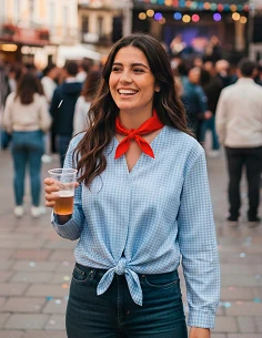 Blusón Karnón Vichy