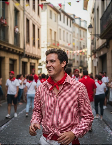 Blusón Peñista La Escoba Vichy