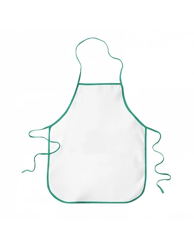 Tablier avec biais en coton pour...