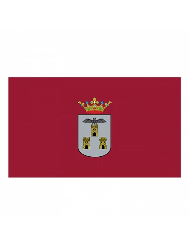 Bandeira de Albacete com argolas e...