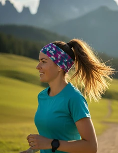 Sublimated double headband 2