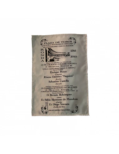 Bullring polyester square scarf