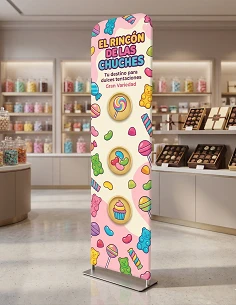 Conjunto display estructura...