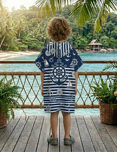 Poncho enfant sublimé... 2