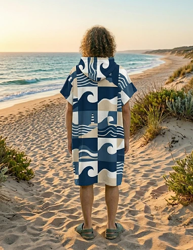 Poncho adulto sublimado personalizado