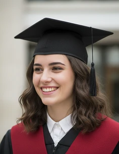 Birrete de graduación adulto