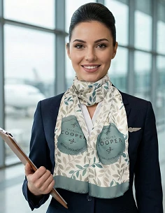 Fazzoletto hostess sublimato