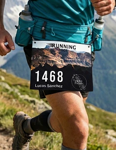 Dorsale sportivo sublimato