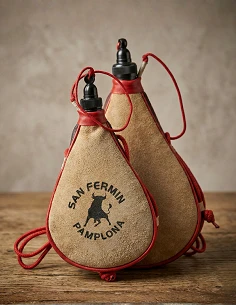 Bota de vino serraje de látex