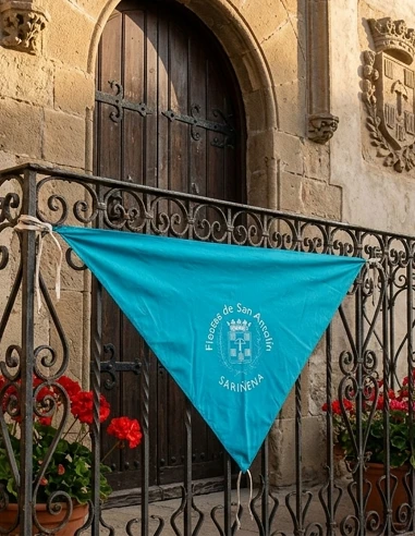 Foulard géant en polyester