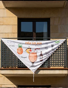 Giant sublimated scarf