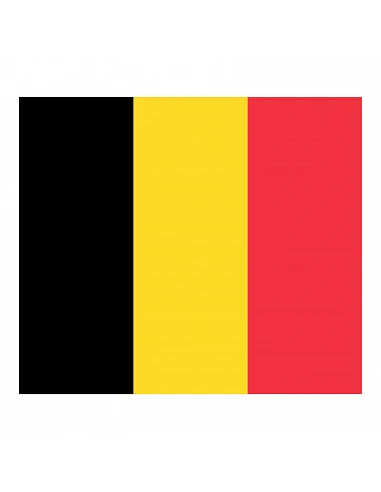 Bandiera del Belgio con anelli e...
