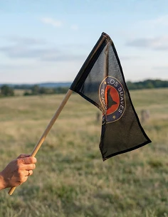 Drapeau personnalisé sur...