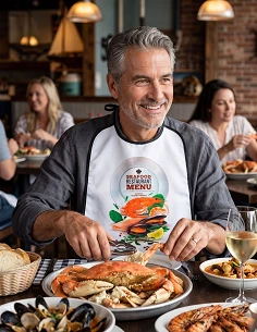 Babete sublimado adulto