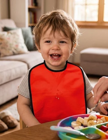Plain Stretch Plain Baby Bib Boy