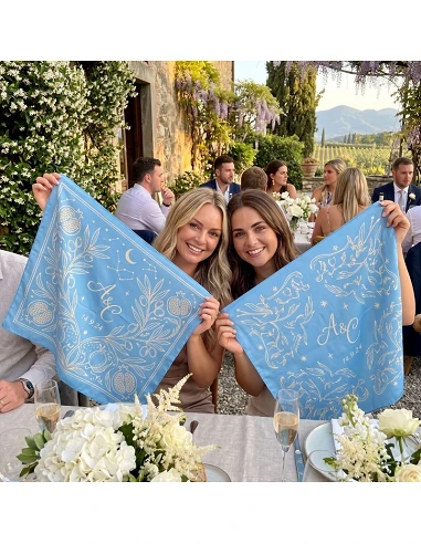 Pañuelo personalizado para bodas