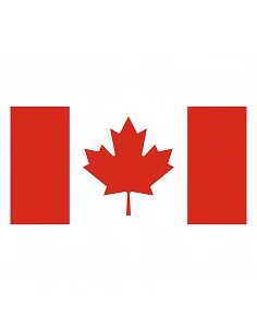 Bandiera del Canada con...