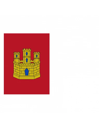 Bandera Castilla y la Mancha con...