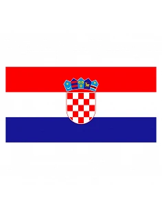Bandiera Croazia con anelli...