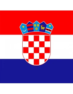 Bandera Croacia con anillas... 2