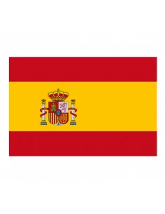 Bandera España con anillas...