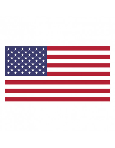 Bandera Estados Unidos con anillas y...