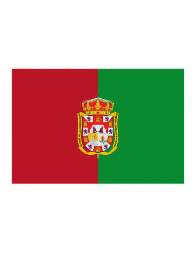 Bandera Granada con anillas y refuerzo