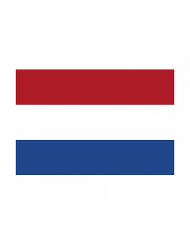 Bandeira Holanda com argolas e reforço