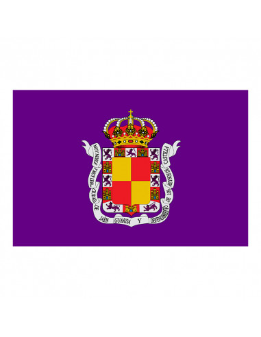 Bandera Jaén con anilla y refuerzo
