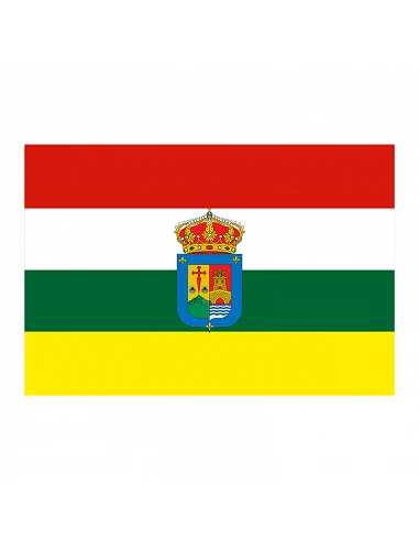 Bandera La Rioja con terminacion de...