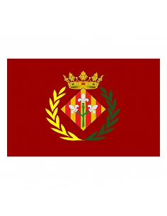 Bandiera Lleida con anelli...